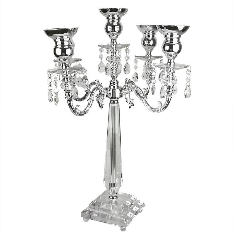 Galore Home 36" Crystal Tabletop Candelabra Wayfair